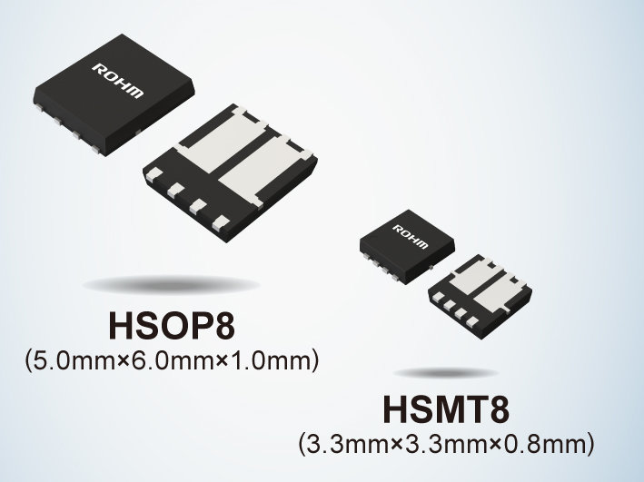 ROHM propone 5 nuovi modelli di MOSFET duali da 100 V e a bassa resistenza di ON